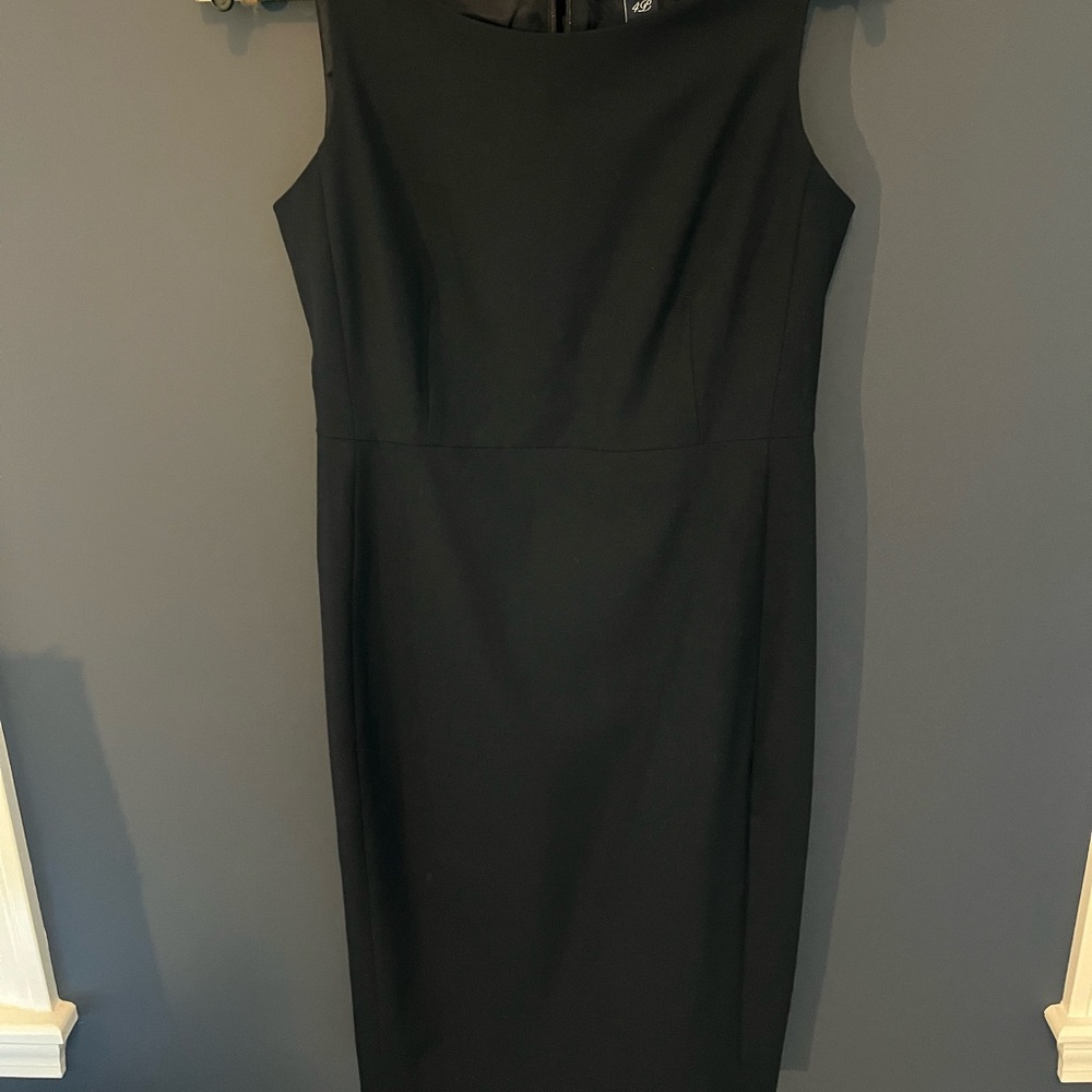 Lands End Navy Blue Shift Dress